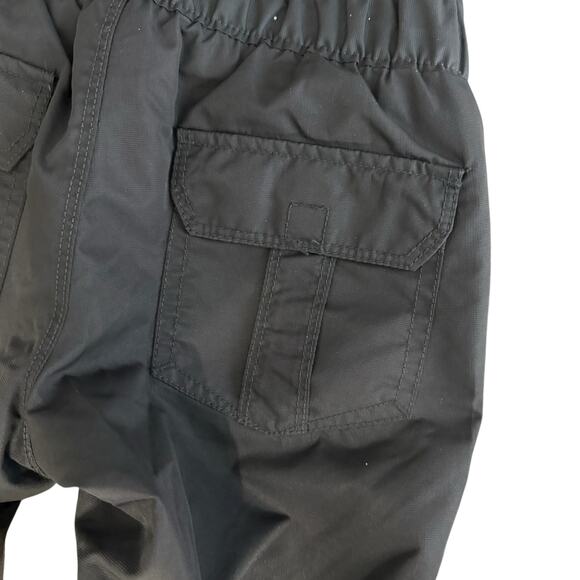 Old Navy size small (6-7) dark gray quilted lined pants, winter, snow, ski 4310 - Picture 4 of 8